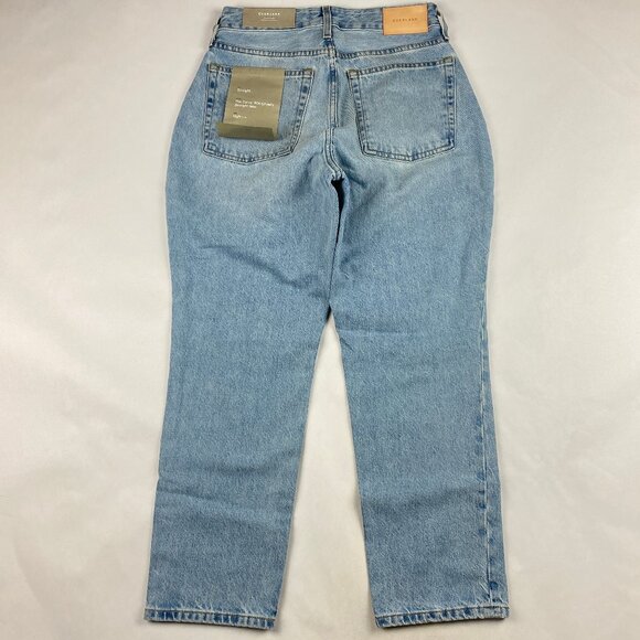 NWT Everlane Jeans Women's Size 29 The Curvy '90s Cheeky Blue - Picture 2 of 14